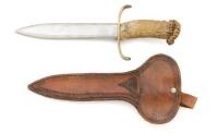 Staghorn Handled Dagger