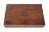 Antique Walnut European Pistol Case - 2