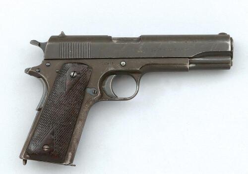 U.S. Model 1911 Semi-Auto Pistol by Colt with A.J. Savage Slide