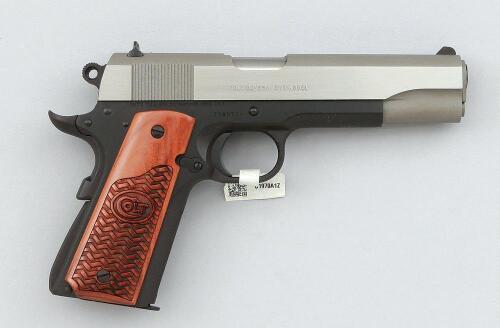 Colt Government Model Lew Horton Two-Tone Finish Semi-Auto Pistol