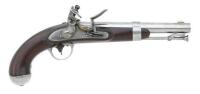 U.S. Model 1836 Flintlock Pistol by Johnson