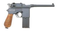 Fully Transferable Mauser M712 C96 Schnellfeuer Machine Pistol
