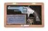 Wonderful Cased Smith & Wesson No. 1 Second Issue Revolver With Fine Ammo Box