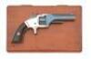 Wonderful Cased Smith & Wesson No. 1 Second Issue Revolver With Fine Ammo Box - 3