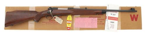 Rare Winchester Pre ’64 Model 70 Featherweight Super Grade Rifle with Original Box