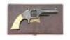 Lovely Cased & Gustave Young Engraved Smith & Wesson No. 1 Second Issue Revolver - 2