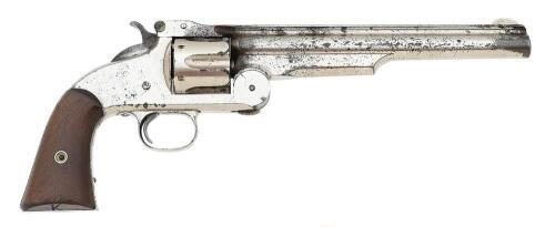 Rare U.S. Smith & Wesson First Model American Revolver in Nickel