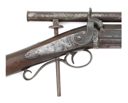 Scarce Lefever & Ellis Percussion Sharpshooters Rifle Purportedly ...
