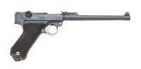 Fine German Lp.08 Artillery Luger Pistol by DWM