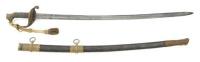 U.S. Model 1850 Foot Officer’s Sword By Schuler Hartley & Graham Attributed To Lt. James H. Russell 44 New York Infantry