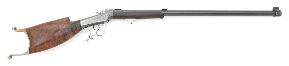 Marlin Falling Block Rifle Custom Marlin Ballard Falling Block Sporting Rifle With Pope Barrel