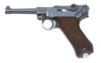 German P.08 Luger S/42 Pistol by Mauser