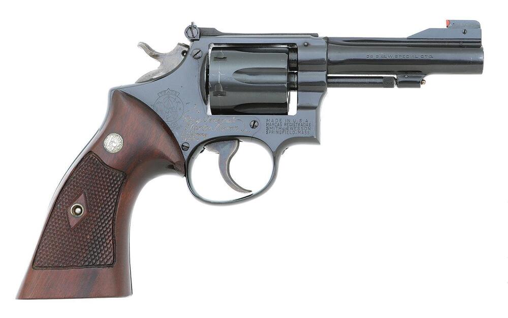 Custom Smith & Wesson K-38 Combat Masterpiece Revolver by King Gun ...