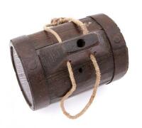 American Revolutionary War-Era Wooden Canteen