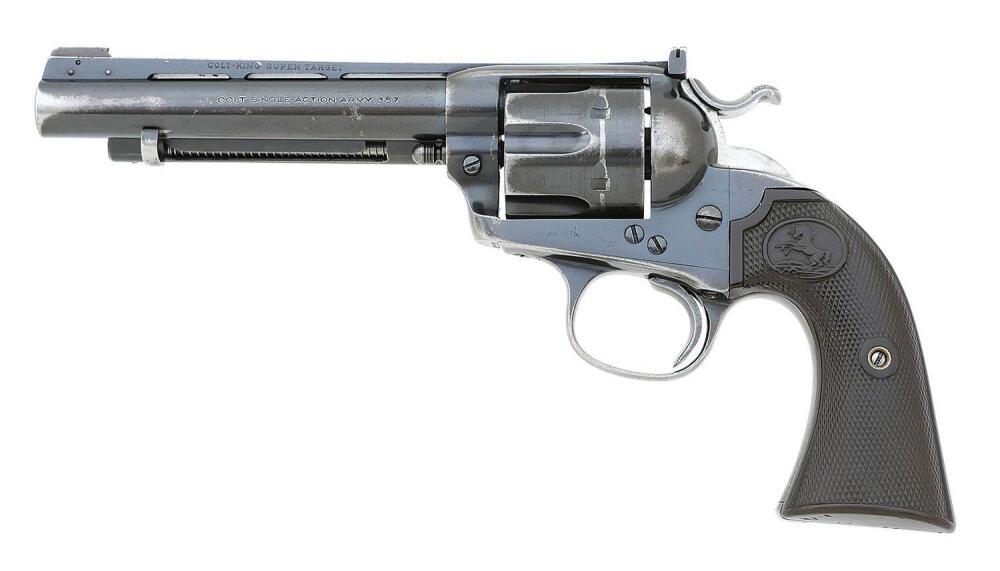 Custom Colt Single Action Army Bisley Revolver by King Gun Custom Colt Single Action Army Bisley Revolver by King Gun