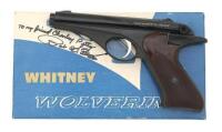 Whitney Wolverine Semi-Auto Pistol Gifted to Charles Petty by the Designer Bob Hillberg