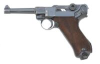 German P.08 Luger S/42 Pistol by Mauser