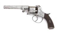 Unmarked British Double Action Percussion Revolver