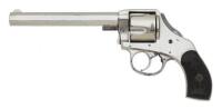 Harrington & Richardson Safety Hammer Double Action Revolver with Rare Long Barrel