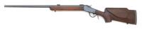 Custom Winchester Model 1885 Low Wall Rifle With Benson Barrel