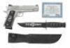 Sig Sauer 1911 POW-MIA Semi-Auto Pistol and Knife Limited Edition Set