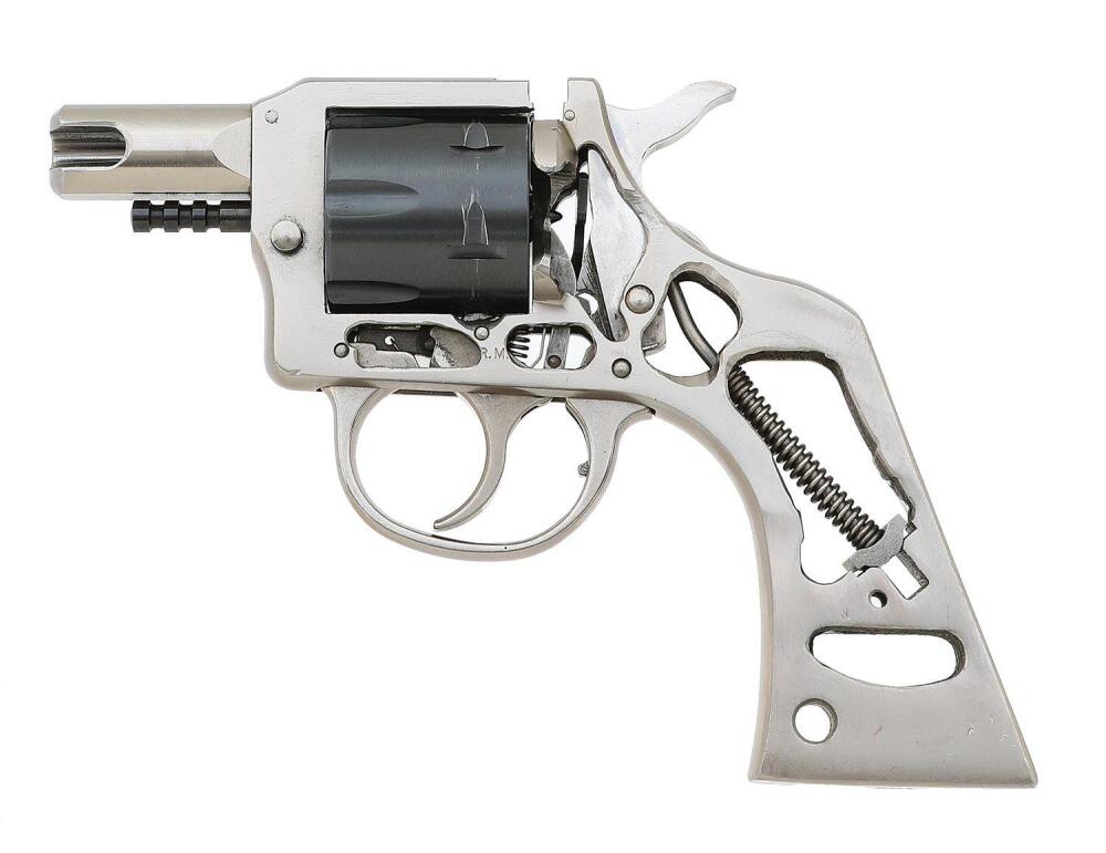 Harrington & Richardson Prototype Solid Frame Cutaway Revolver