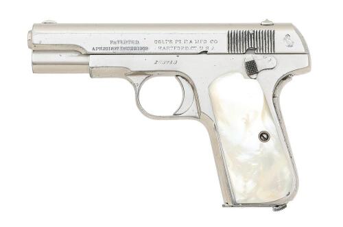 Colt Model 1903 Pocket Hammerless Semi-Auto Pistol