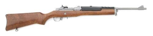 As-New Ruger Mini-14 Stainless Semi-Auto Ranch Rifle