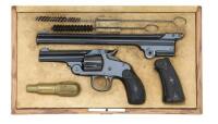 Very Fine & Rare Cased Smith & Wesson 38 Single Action Third Model Combination Set