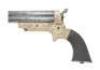 Attractive Engraved Sharps Model 2A Pepperbox Pistol - 2