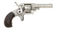 Engraved Forehand & Wadsworth Sidehammer Pocket Revolver