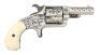 Engraved Hopkins & Allen XL No. 5 Single Action Revolver