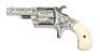 Engraved Hopkins & Allen XL No. 5 Single Action Revolver - 2