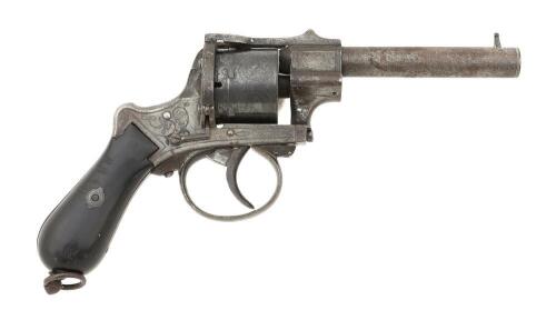 Belgian Double Action Pinfire Revolver