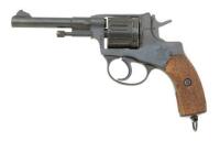 Soviet Model 1895 Nagant Double Action Revolver by Tula