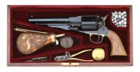 Cased Armi San Paolo New Model Navy Percussion Revolver