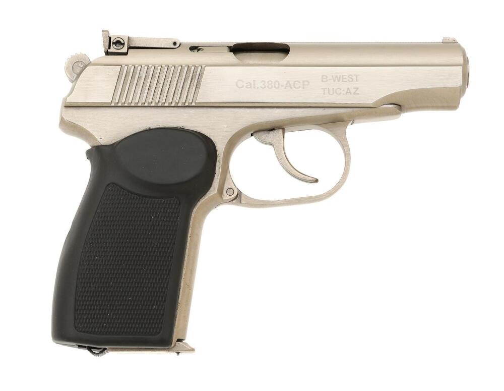 B-West Model IJ70-17AS Makarov Semi-Auto Pistol By Imez