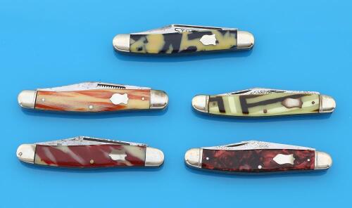 Lot Of Decorative Celluloid Pocketknives