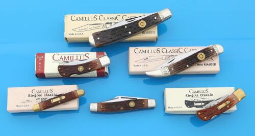 Lot Of Camillus Cartridge Series Pocketknives