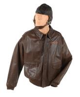 WWII Era Bombers Jacket Belonging to Pilot D.J. Metzinger