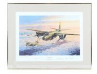 Framed Robert Taylor Print Titled “Marauder Mission”