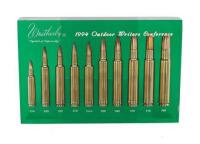 Weatherby Commemorative Lucite Cartridge Display