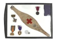 Collection of World War I Medals and Ephemera