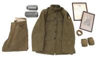 First World War Uniform Purportedly of Harry J. Brown 1st Gas Regt. U.S. Army