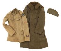First World War Uniform and Great Coat of Joseph Kappen 317th Infantry, 80th Division