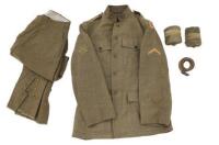 First World War 136th Buckeye Uniform Lot