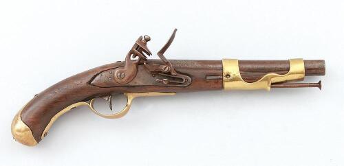 Unmarked European Flintlock Pistol