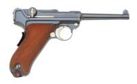 Very Fine Swiss Military Model 1900 Luger Pistol By DWM