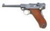 Very Fine Swiss Military Model 1900 Luger Pistol By DWM - 3