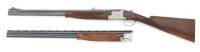 Browning Superposed Centennial Two Barrel Rifle-Shotgun Combination Set